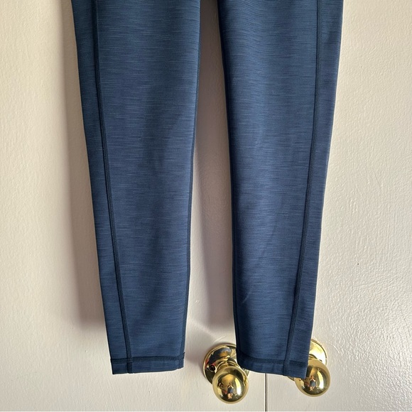Sweaty Betty Super Sculpt Yoga Leggings Navy Blue 7/8 Length Size Small - Picture 5 of 11